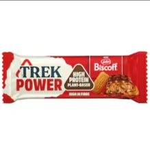 TREK Power Protein Bars Lotus Biscoff Flavour 36 x 44g
